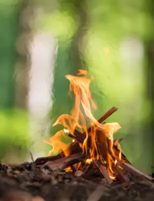 Fire ceremony words for DIY power retrieval